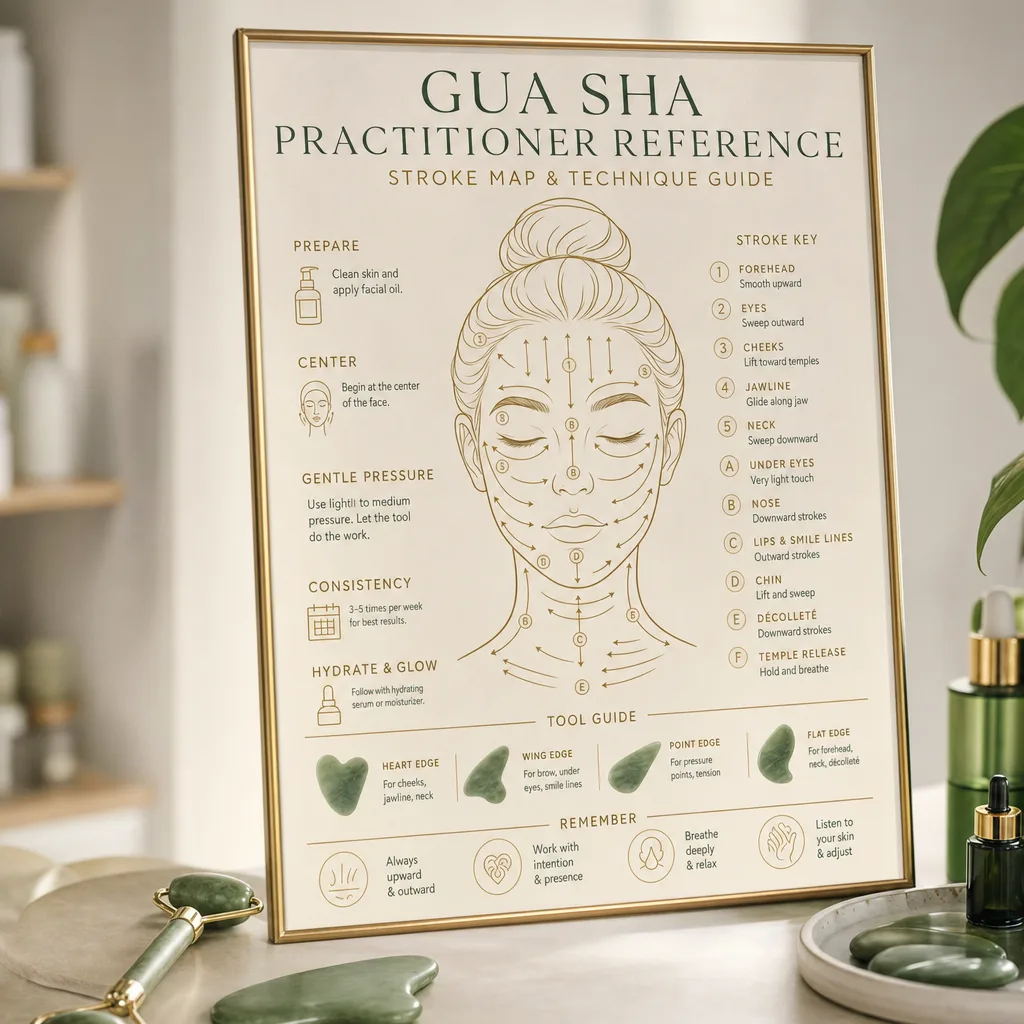 Gua Sha Practitioner reference guides