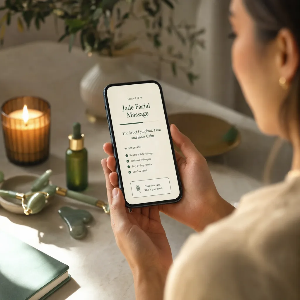 Read the lessons on your phone